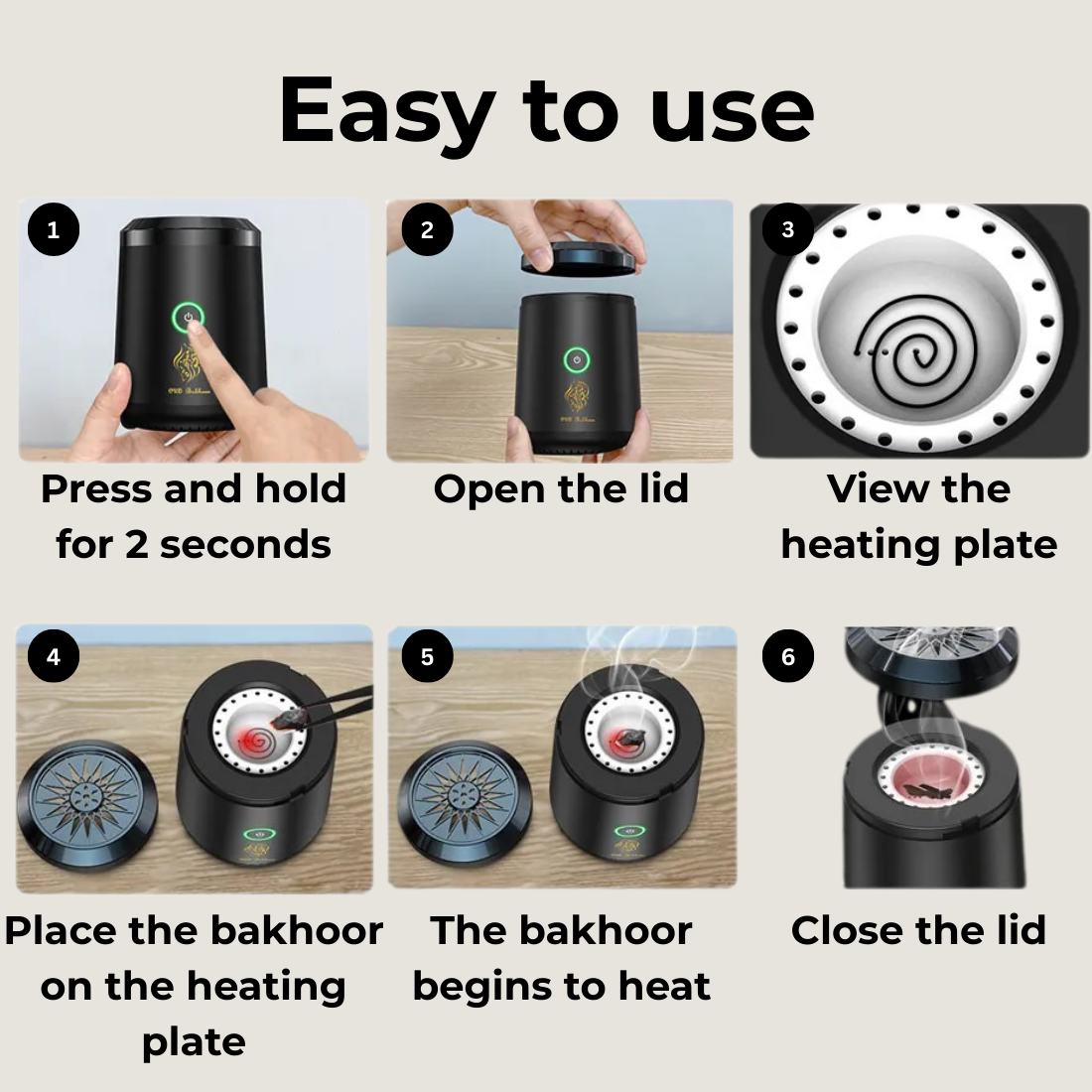 sakinah - Quran Reciter & Bukhoor Burner